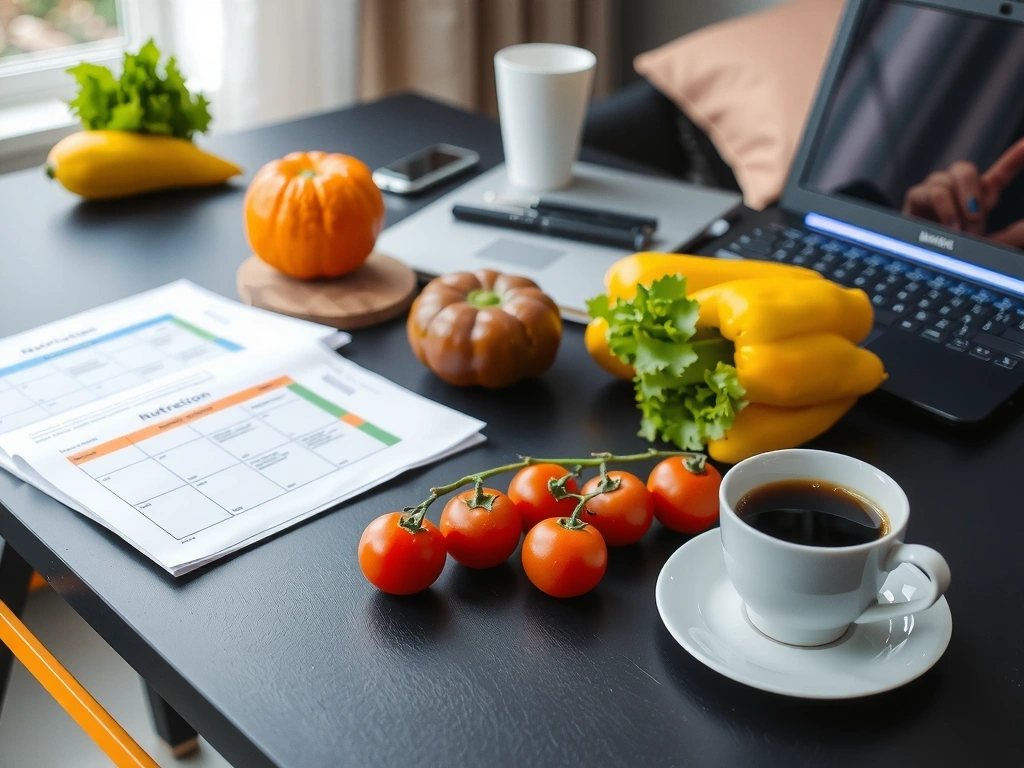 Arbeitsplatz Ernährungsplanung